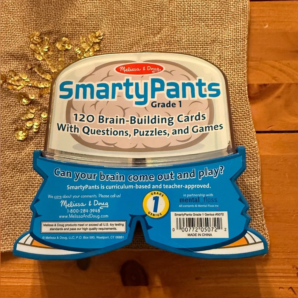 Melissa & Doug - Smarty Pants Game - 1st Grade - 120 Educational Questions NEW
